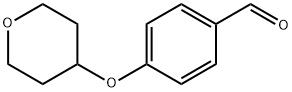 4-(Tetrahydropyran-4-yloxy)benzaldehyde 结构式