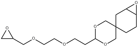 2-[2-[2-(oxiranylmethoxy)ethoxy]ethyl]spiro[1,3-dioxane-5,3'-[7]oxabicyclo[4.1.0]heptane] 结构式