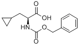 CBZ-L-CYCLOPROPYL-ALA-OH Structure