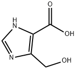 1H-Imidazole-4-carboxylic acid, 5-(hydroxymethyl)- (9CI) Structure