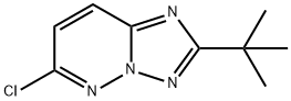 [1,2,4]Triazolo[1,5-b]pyridazine, 6-chloro-2-(1,1-dimethylethyl)- Structure