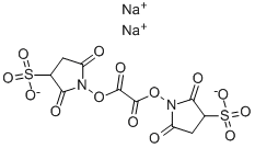 二(磺基琥珀酰亚胺基)草酸酯钠盐, 215597-87-8, 结构式