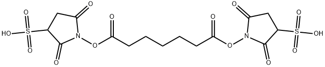 双琥珀酰亚胺辛二酸酯钠盐,215597-92-5,结构式