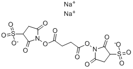 BIS(SULFOSUCCINIMIDYL)SUCCINATE SODIUM SALT Structure