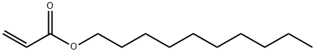 DECYL ACRYLATE Structure