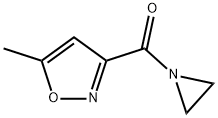 Aziridine, 1-[(5-methyl-3-isoxazolyl)carbonyl]- (8CI) 结构式