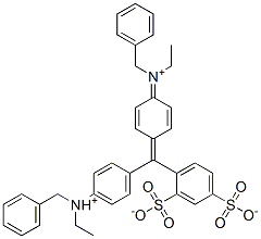 (benzyl)[4-[[4-[(benzyl)ethylammonio]phenyl](2,4-disulphonatophenyl)methylene]cyclohexa-2,5-dien-1-ylidene](ethyl)ammonium|