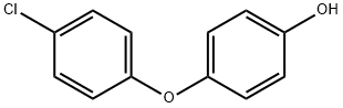 4-(4-クロロフェニルオキシ)フェノール 化学構造式