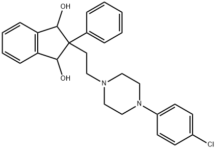 21569-41-5 2-[2-[4-(p-Chlorophenyl)-1-piperazinyl]ethyl]-2-phenyl-1,3-indanediol
