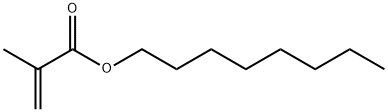 N-OCTYL METHACRYLATE Structure