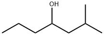 2-メチル-4-ヘプタノール 化学構造式