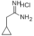 2-CYCLOPROPYL-ACETAMIDINE HCL Structure