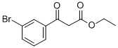 3-(3-BROMO-PHENYL)-3-OXO-PROPIONIC ACID ETHYL ESTER Struktur