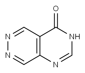 Pyrimido[4,5-d]pyridazin-4(3H)-one (8CI) 结构式