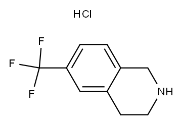 6-三氟甲基-1,2,3,4-四氢异喹啉盐酸盐,215798-14-4,结构式