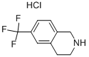 6-三氟甲基-1,2,3,4-四氢异喹啉盐酸盐,215798-14-4,结构式