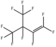 1,1,2,3,4,4,4-heptafluoro-3-(trifluoromethyl)but-1-ene,21581-82-8,结构式