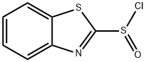 2-Benzothiazolesulfinylchloride(8CI) 化学構造式