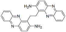 1,1'-Ethylenebis(phenazin-2-amine) 结构式