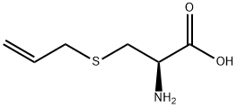 S-烯丙基-L-半胱氨酸 结构式