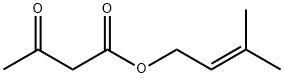 3-METHYL-2-BUTEN-1-YL ACETACETATE Struktur