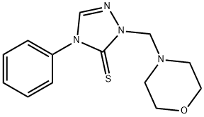 2160-15-8 4-Phenyl-2-morpholinomethyl-2H-1,2,4-triazole-3(4H)-thione