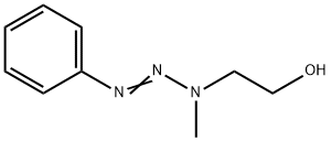 1-PHENYL-3-METHYL-3-(2-HYDROXY-ETHYL)TRIAZENE Structure