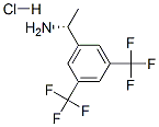 (R)-1-[3,5-BIS(TRIFLUOROMETHYL)PHENYL]ETHYLAMINE HCL Struktur