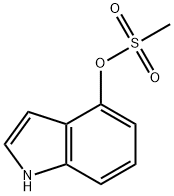 4-(methanesulfonyloxy)indole,216016-99-8,结构式