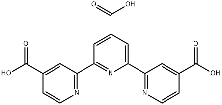[2,2';6',2'']-テルピリジン-4,4',4''-トリカルボン酸 化学構造式