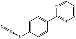 2-(4-异氰基苯基)嘧啶 结构式