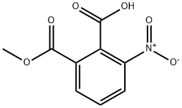 3-硝基-2-羧基苯甲酸甲酯,21606-04-2,结构式