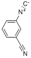 Benzonitrile, 3-isocyano- (9CI) Structure