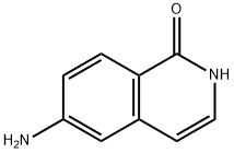 6-Aminoisoquinolin-1-ol Struktur