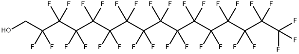 1H,1H-PERFLUORO-1-HEXADECANOL Structure