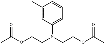 N,N-二乙酰氧乙基间甲苯胺,21615-36-1,结构式