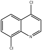 4,8-ジクロロキノリン 化学構造式