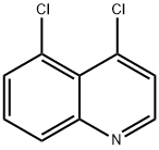4,5-ジクロロキノリン 化学構造式