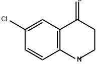 6-クロロ-2,3-ジヒドロキノリン-4(1H)-オン 化学構造式