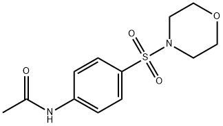 4'-(吗啉基磺酰基)乙酰苯胺,21626-69-7,结构式
