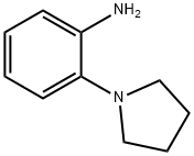 2-吡咯啉-1-基苯胺,21627-58-7,结构式
