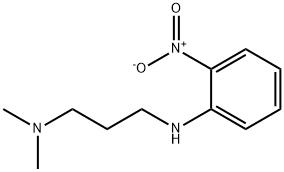 N1,N1-DIMETHYL-N3-(2-NITROPHENYL)PROPANE-1,3-DIAMINE,21627-60-1,结构式