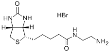 ビオチンエチレンジアミン 臭化水素酸塩 化学構造式