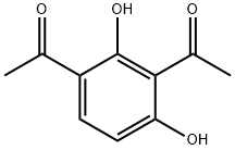 1,1'-(2,4-二羟基-1,3-亚苯基)二乙酮 结构式
