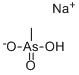 Sodium methylarsonate Struktur