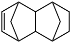 テトラシクロ[6.2.1.1(3,6).0(2,7)]ドデカ-4-エン 化学構造式