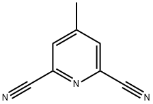 2,6-Dicyano-4-methylpyridine Struktur