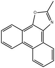 2-Methylphenanthro[9,10-d]oxazole 结构式