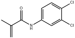 N-(3,4-ジクロロフェニル)メタクリルアミド 化学構造式