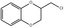 2-(クロロメチル)-2,3-ジヒドロ-1,4-ベンゾジオキシン 化学構造式